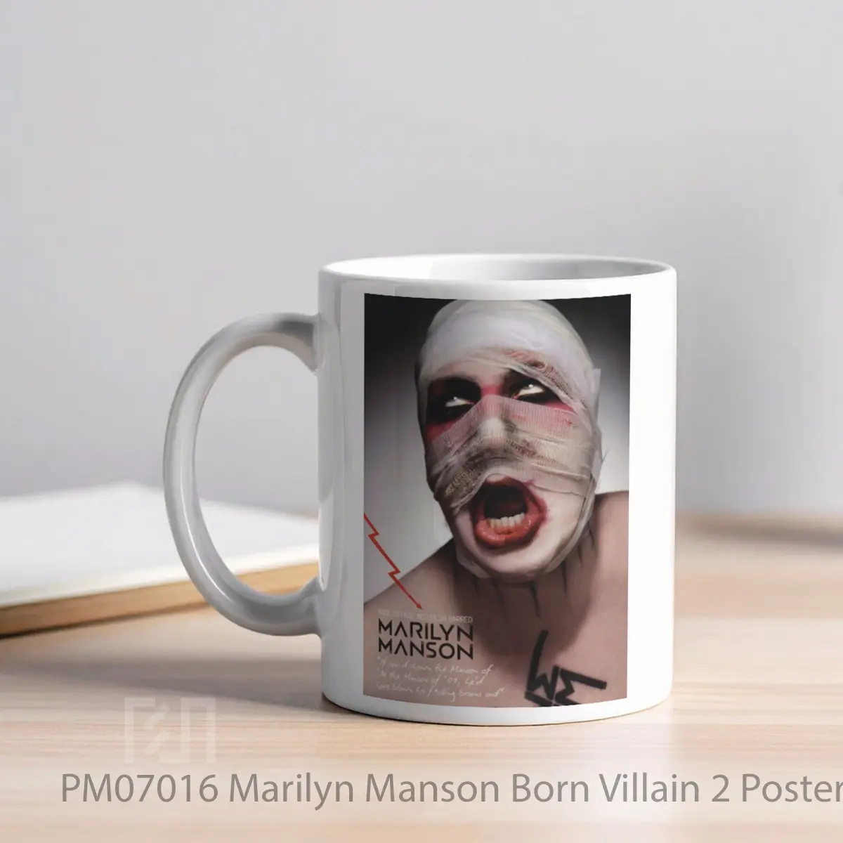 Mug Marilyn Manson Born Villain 2 MPM07016 - All-side / Desain