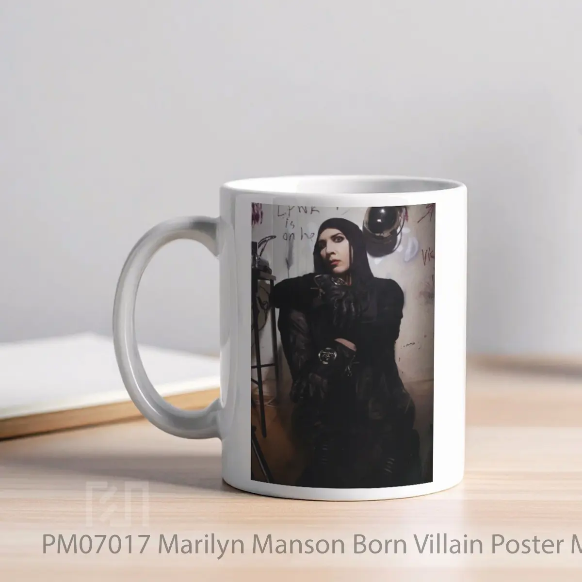 Mug Marilyn Manson Born Villain MPM07017 - All-side / Desain