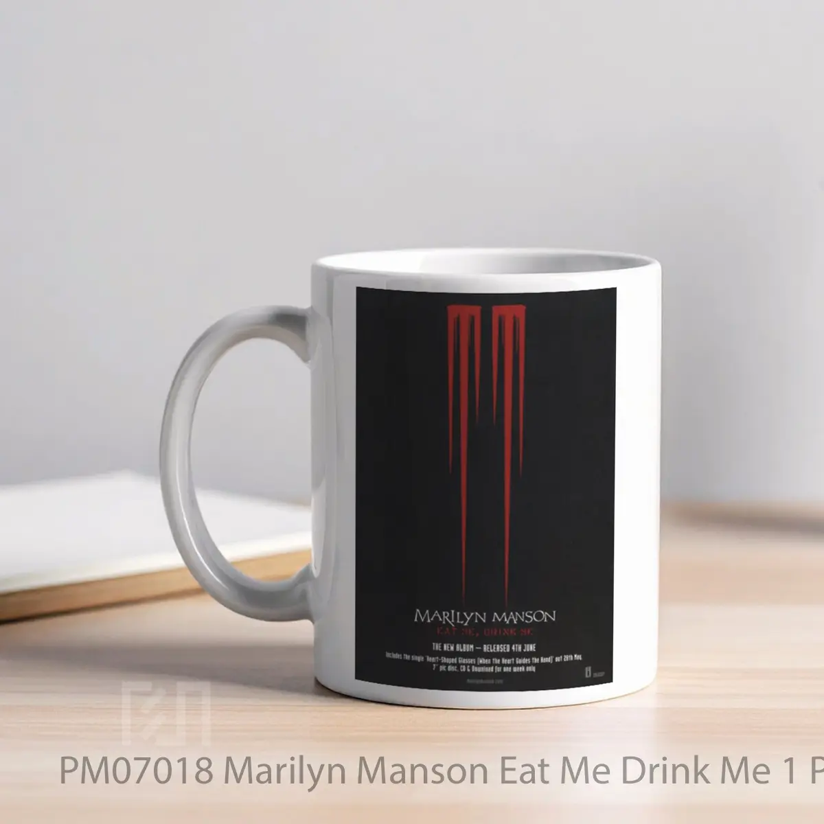 Mug Marilyn Manson Eat Me Drink Me 1 MPM07018 - All-side / Desain