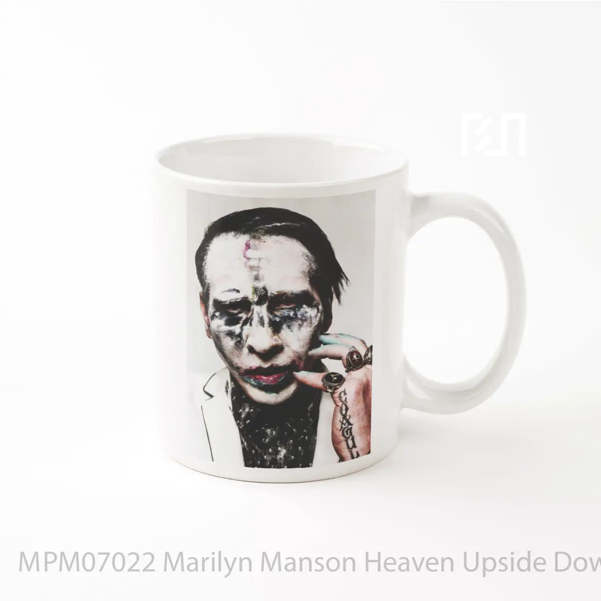 Mug Marilyn Manson Heaven Upside Down Print MPM07022