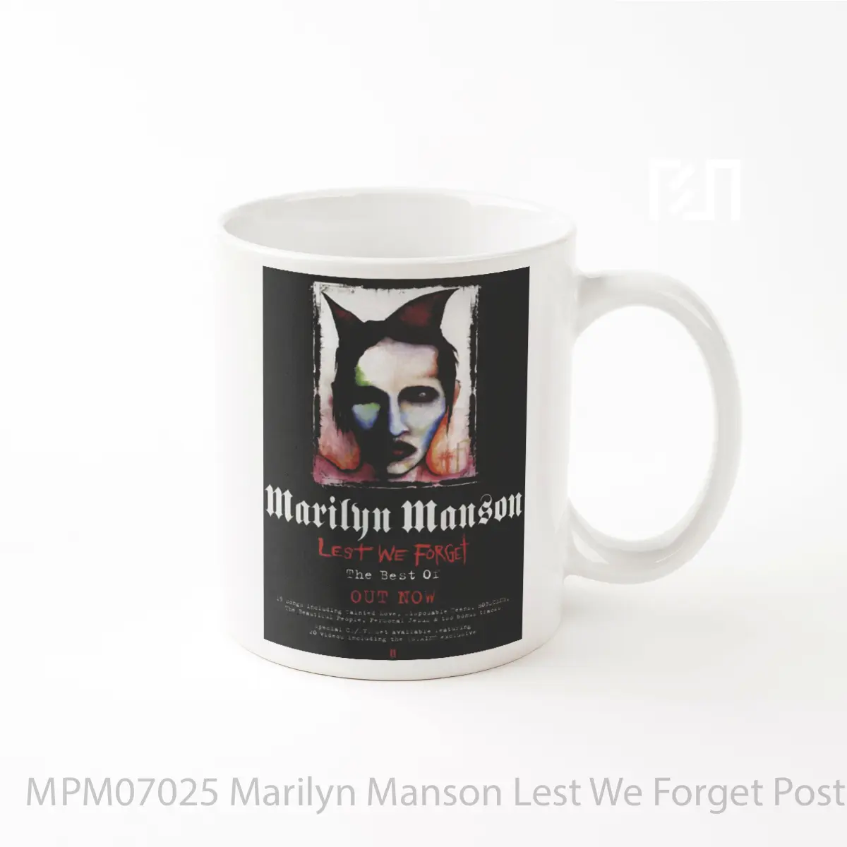 Mug Marilyn Manson Lest We Forget MPM07025
