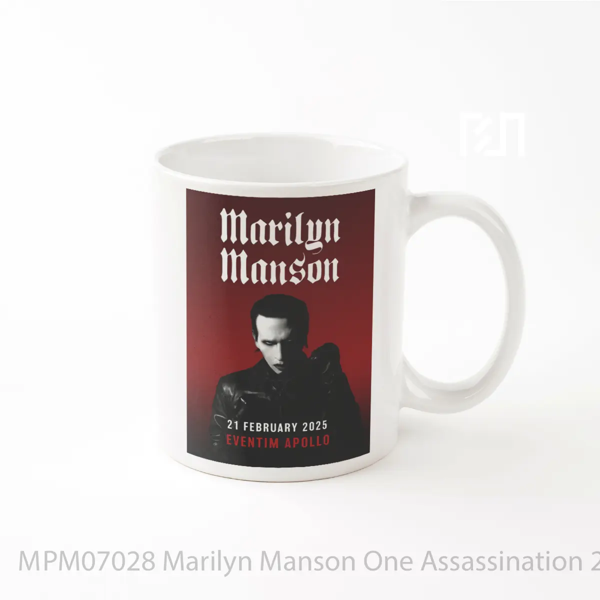Mug Marilyn Manson One Assassination 2025 Tour London Eventim Apollo MPM07028