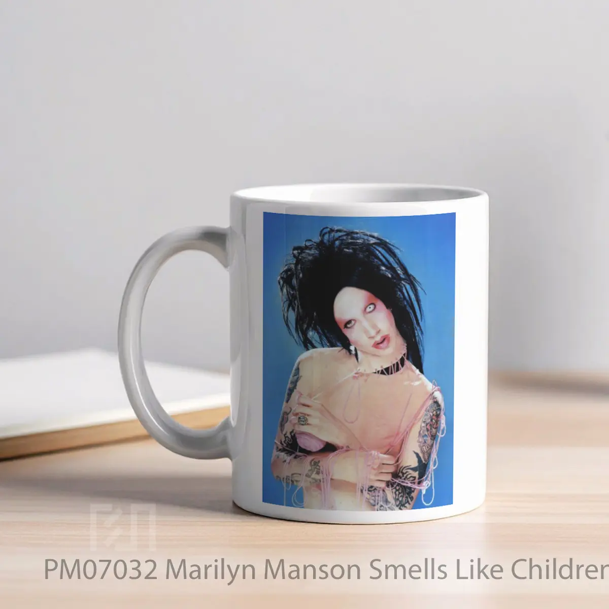 Mug Marilyn Manson Smells Like Children MPM07032 - All-side / Desain