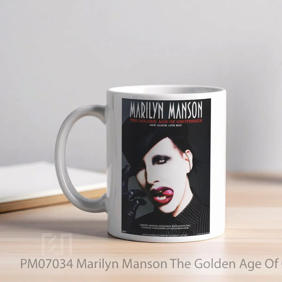 Mug Marilyn Manson The Golden Age Of Grotesque MPM07034 - All-side / Desain