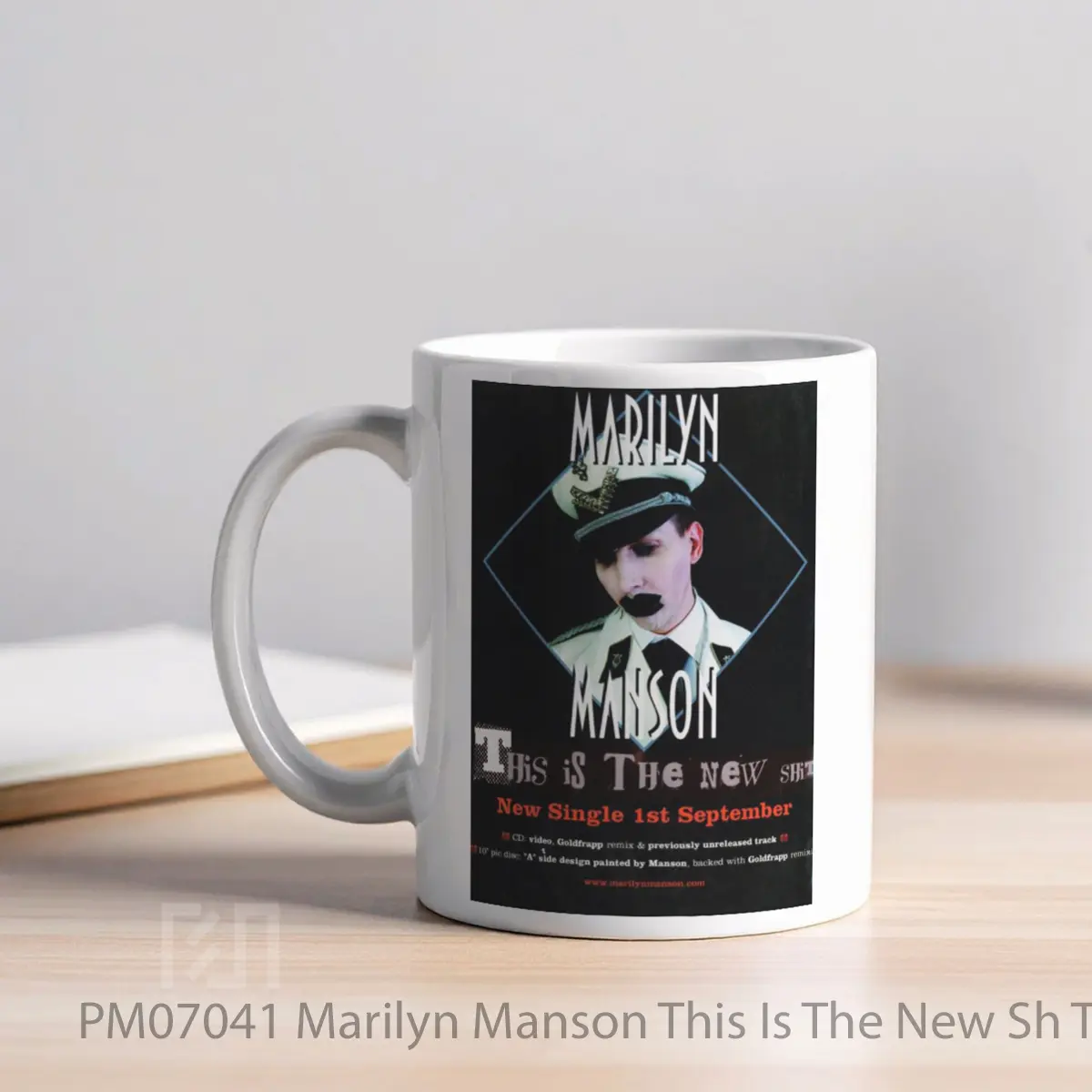 Mug Marilyn Manson This Is The New Sh T Print MPM07041 - All-side / Desain