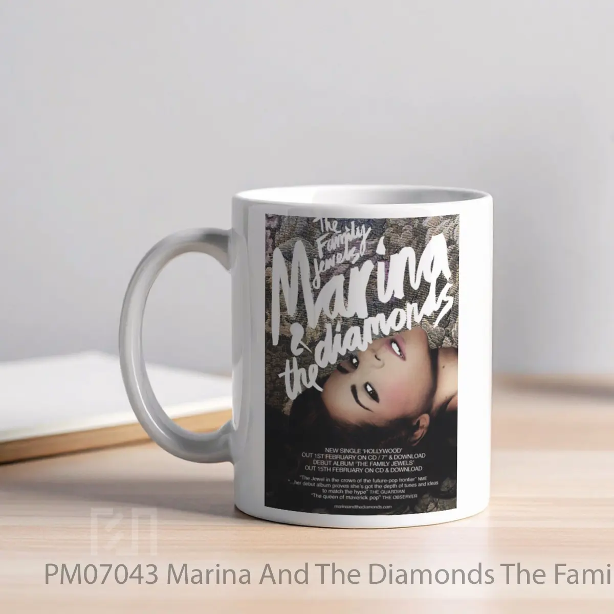 Mug Marina And The Diamonds The Family Jewels MPM07043 - All-side / Desain