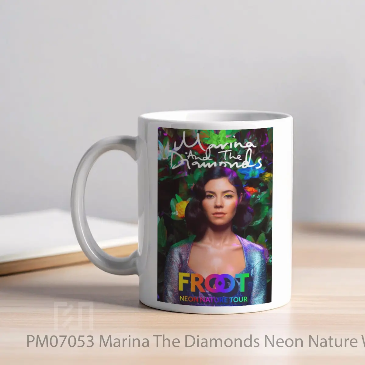 Mug Marina The Diamonds Neon Nature World Tour 2015 2016 MPM07053 - All-side / Desain