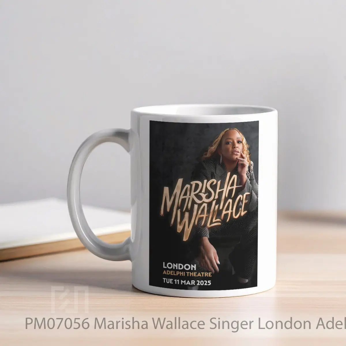 Mug Marisha Wallace Singer London Adelphi Theatre 20 MPM07056 - All-side / Desain