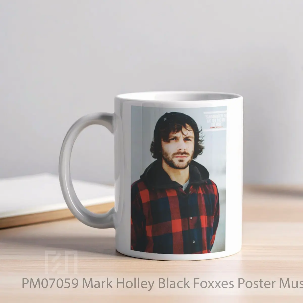 Mug Mark Holley Black Foxxes MPM07059 - All-side / Desain