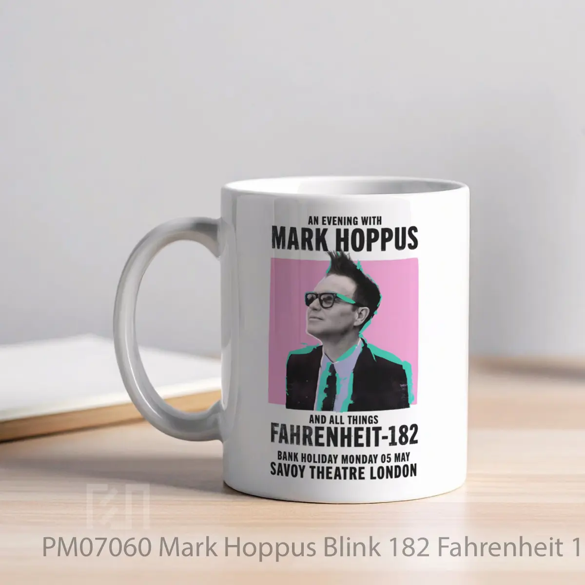 Mug Mark Hoppus Blink 182 Fahrenheit 182 2025 Tour MPM07060 - All-side / Desain