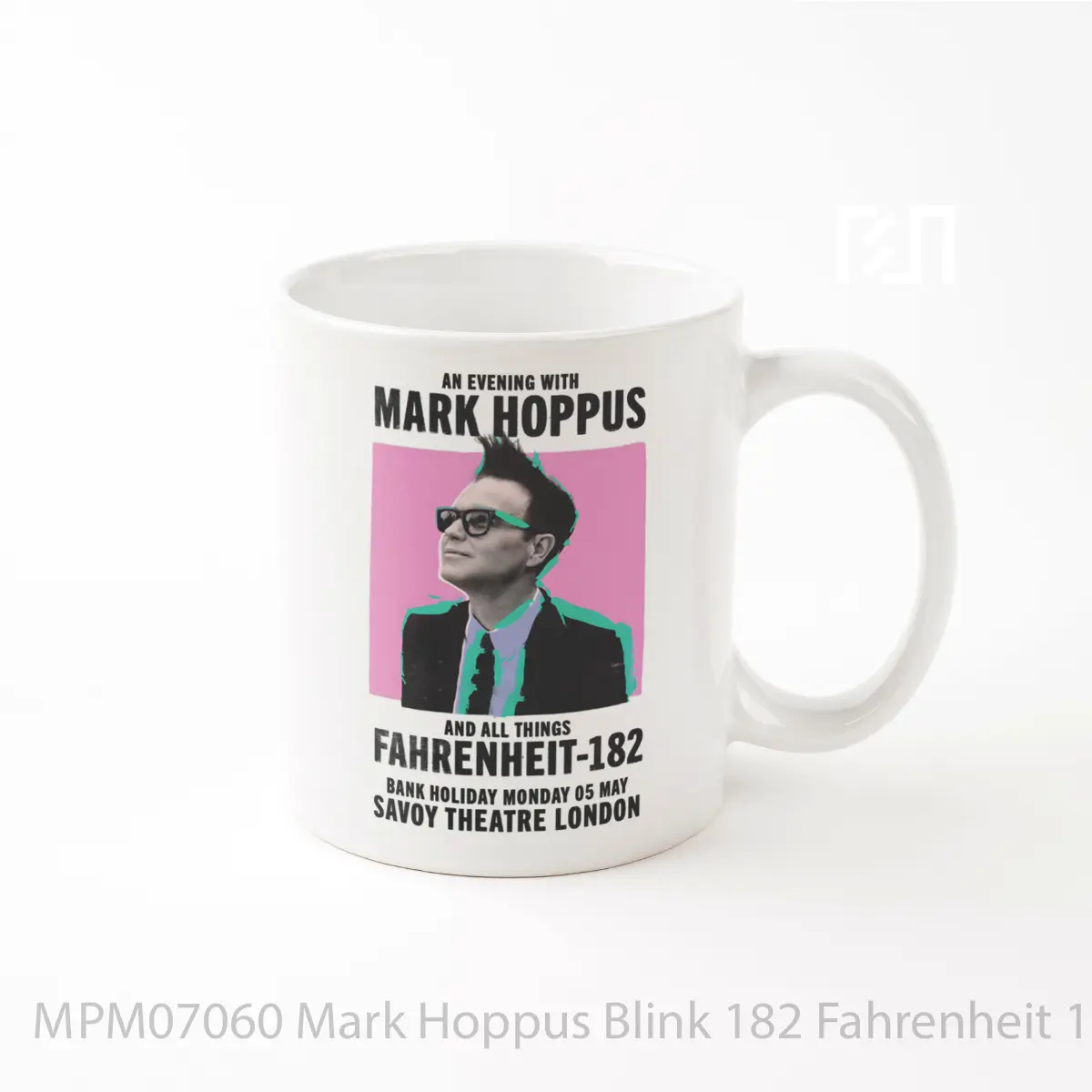 Mug Mark Hoppus Blink 182 Fahrenheit 182 2025 Tour MPM07060