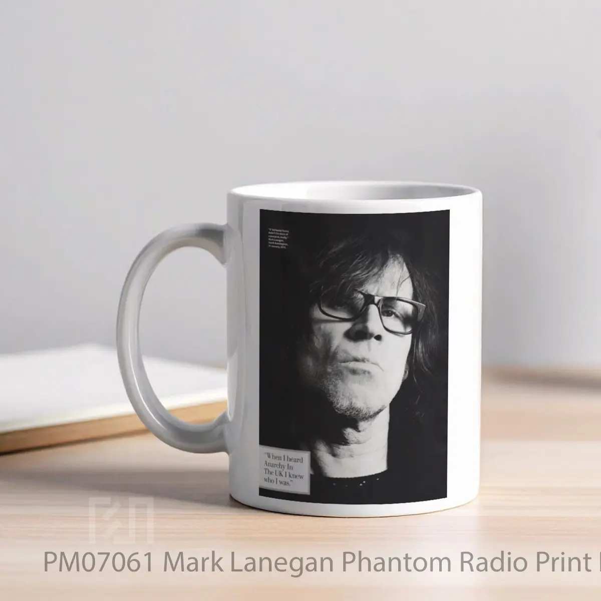 Mug Mark Lanegan Phantom Radio Print MPM07061 - All-side / Desain