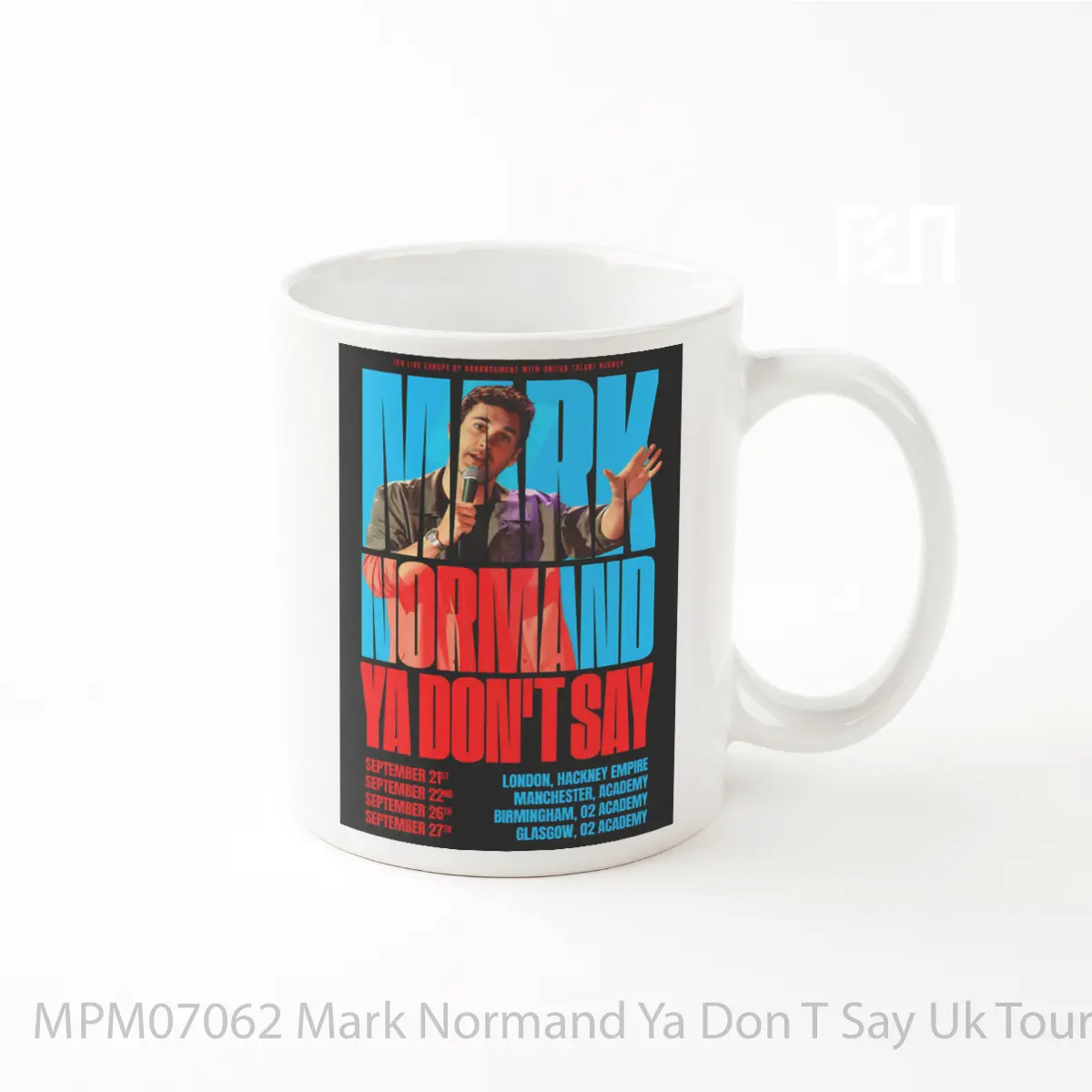 Mug Mark Normand Ya Don T Say Uk Tour 2023 MPM07062