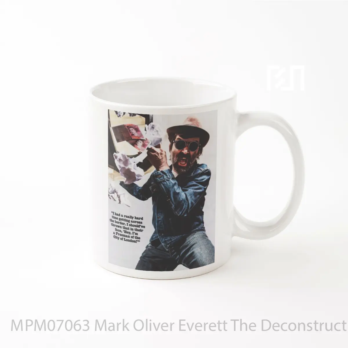 Mug Mark Oliver Everett The Deconstruction Print MPM07063