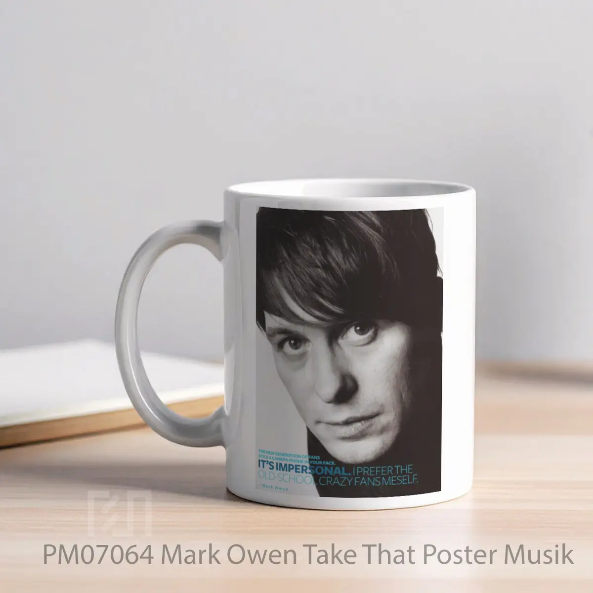 Mug Mark Owen Take That MPM07064 - All-side / Desain