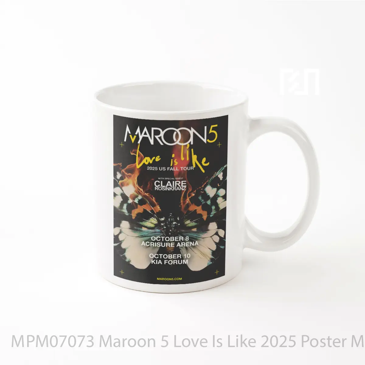 Mug Maroon 5 Love Is Like 2025 MPM07073