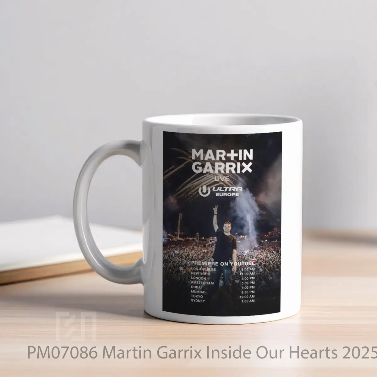Mug Martin Garrix Inside Our Hearts 2025 Uk Europe T MPM07086 - All-side / Desain