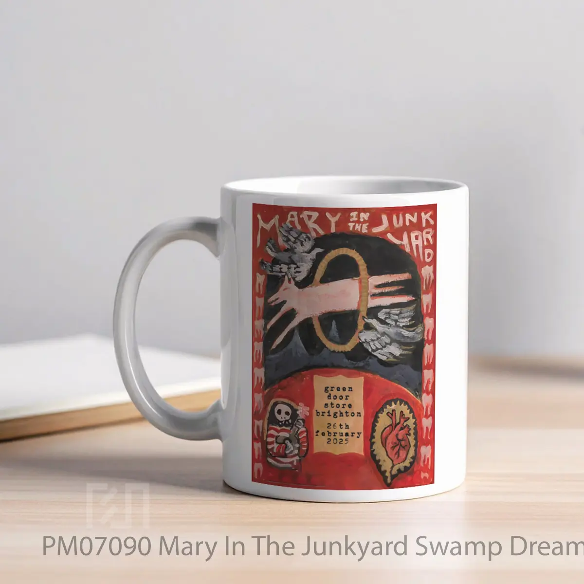 Mug Mary In The Junkyard Swamp Dreams Tour 2025 Brighton MPM07090 - Tampak Kanan