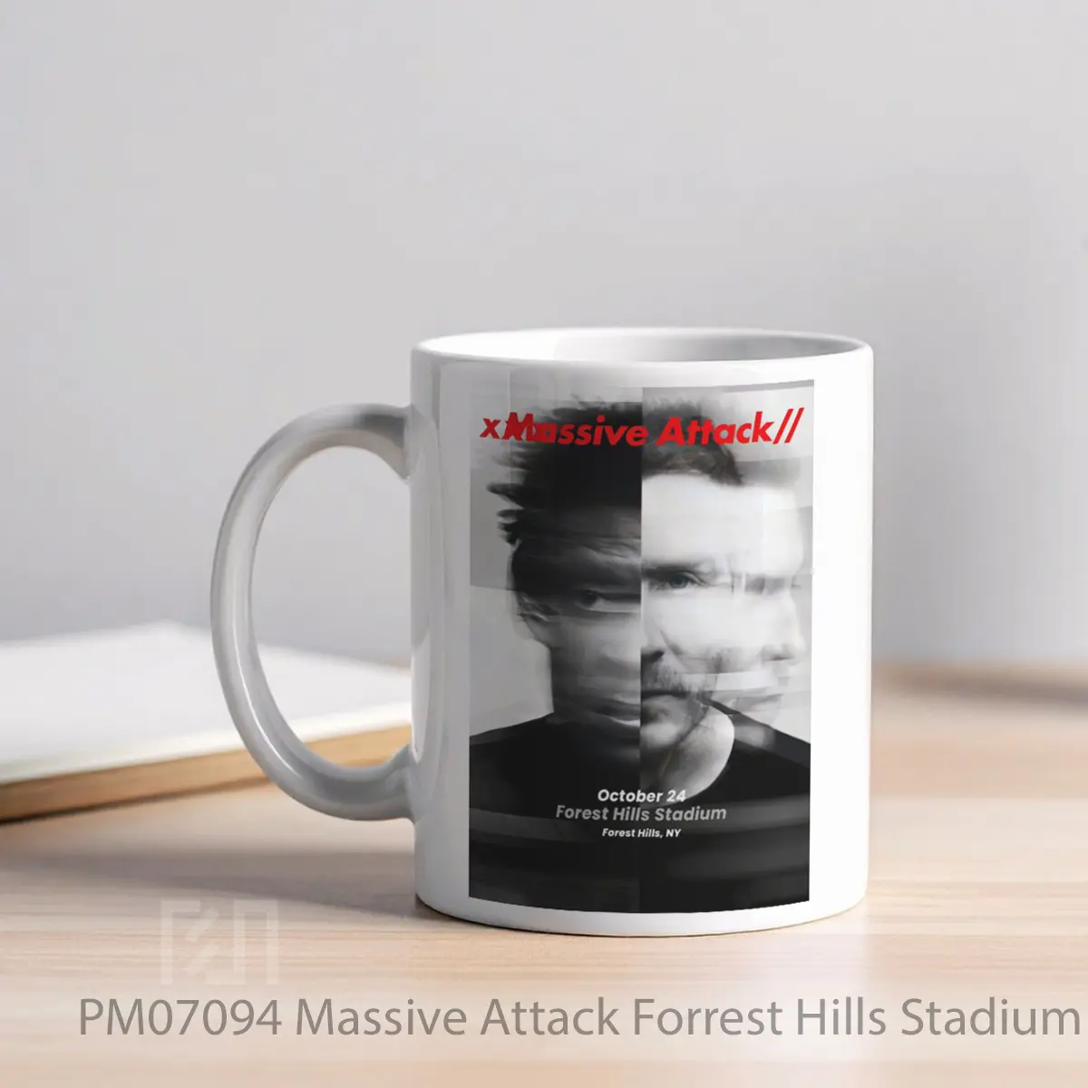 Mug Massive Attack Forrest Hills Stadium New York Post MPM07094 - All-side / Desain