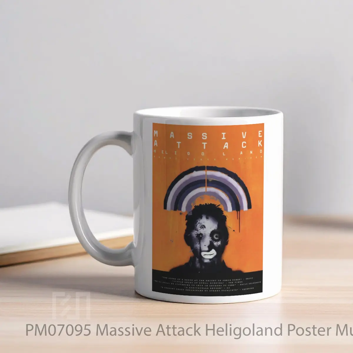 Mug Massive Attack Heligoland MPM07095 - All-side / Desain