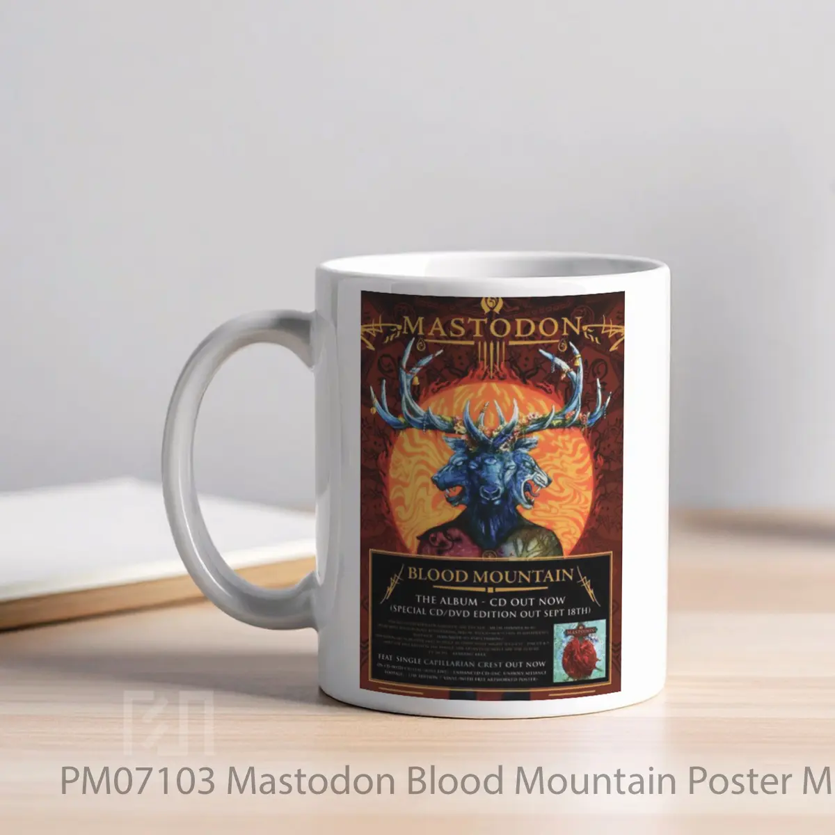 Mug Mastodon Blood Mountain MPM07103 - All-side / Desain