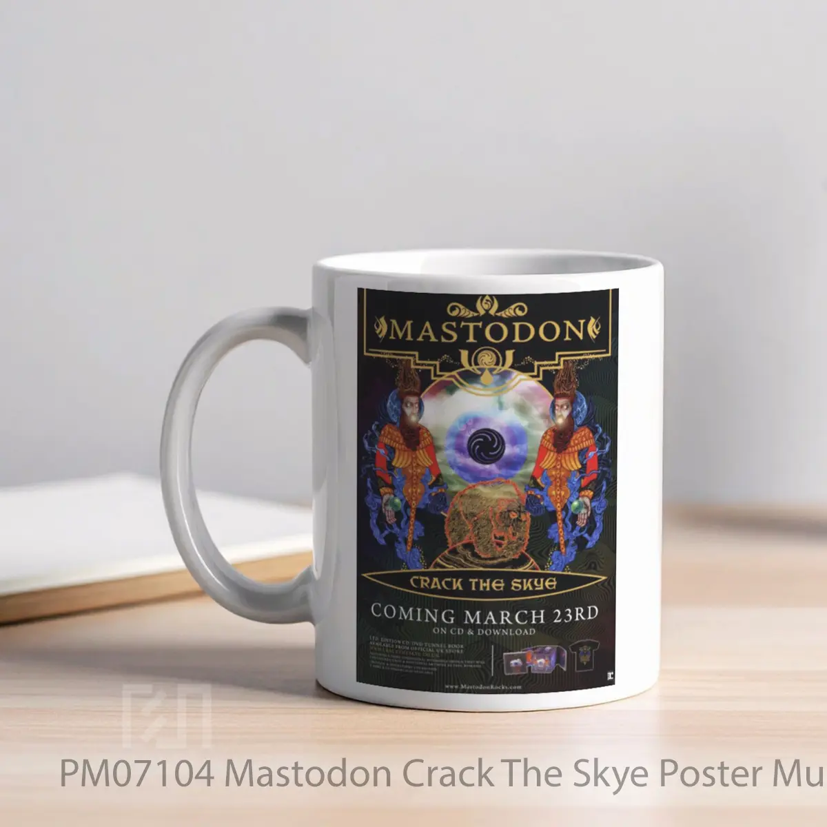 Mug Mastodon Crack The Skye MPM07104 - All-side / Desain