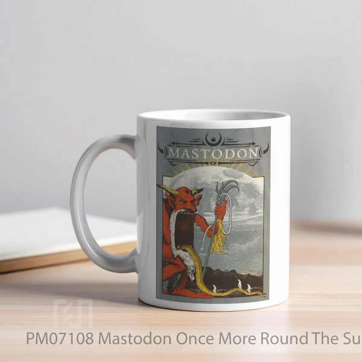 Mug Mastodon Once More Round The Sun 2019 Tour MPM07108 - All-side / Desain