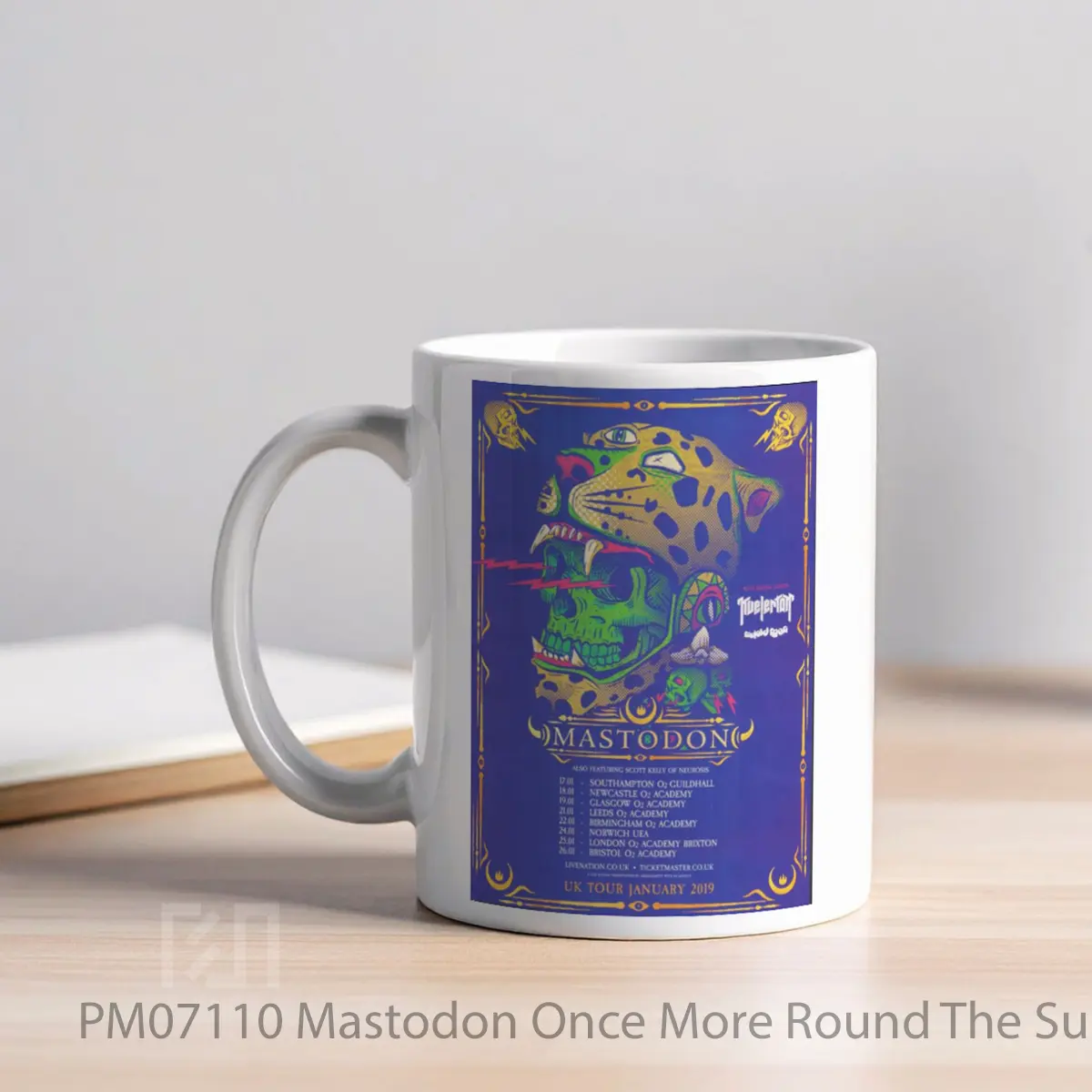 Mug Mastodon Once More Round The Sun Tour 2019 MPM07110 - All-side / Desain