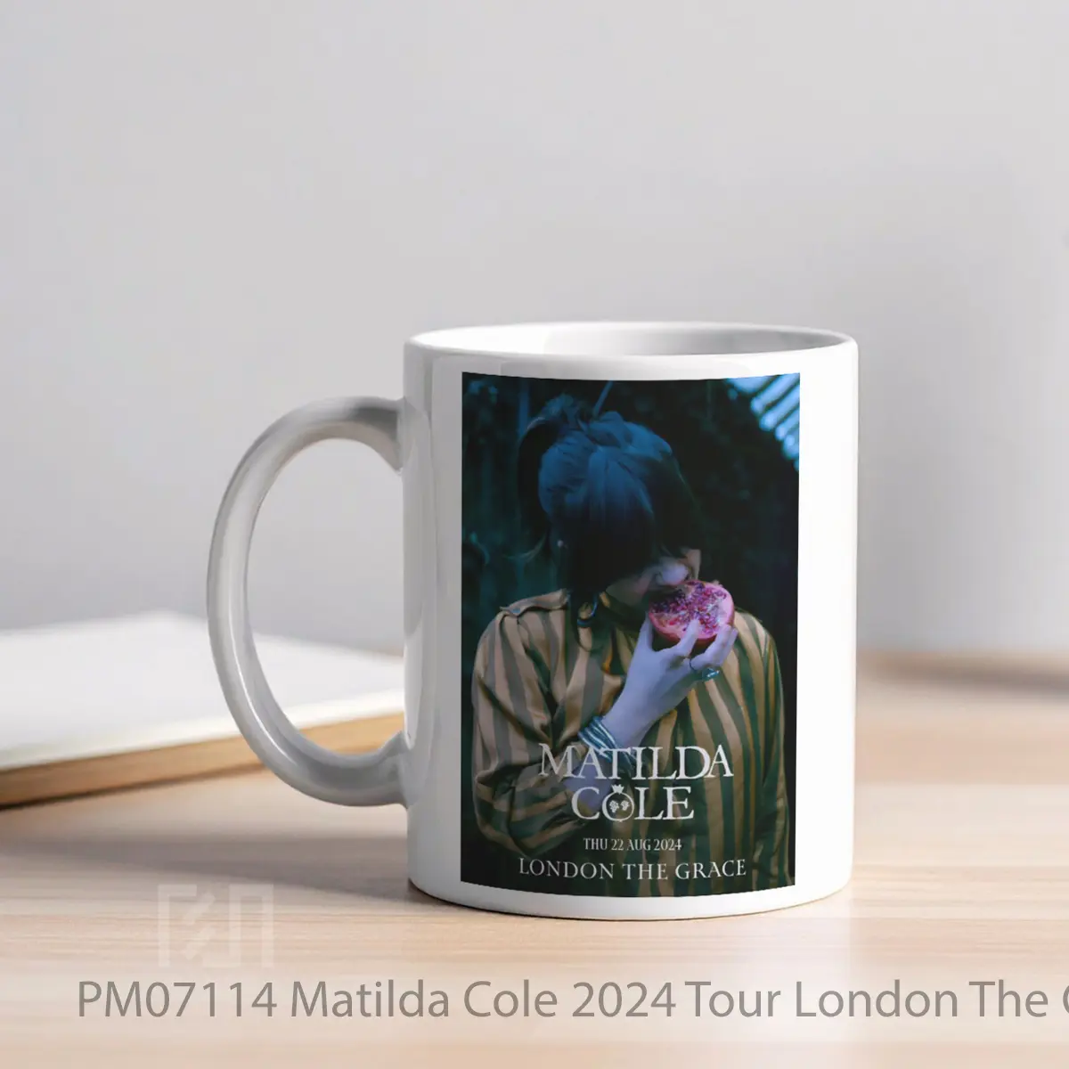 Mug Matilda Cole 2024 Tour London The Grace MPM07114 - All-side / Desain