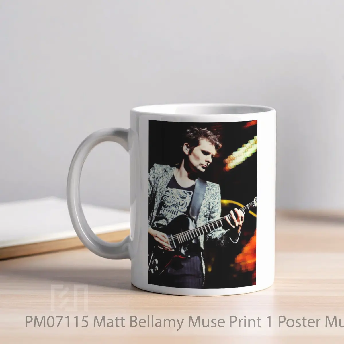 Mug Matt Bellamy Muse Print 1 MPM07115 - All-side / Desain
