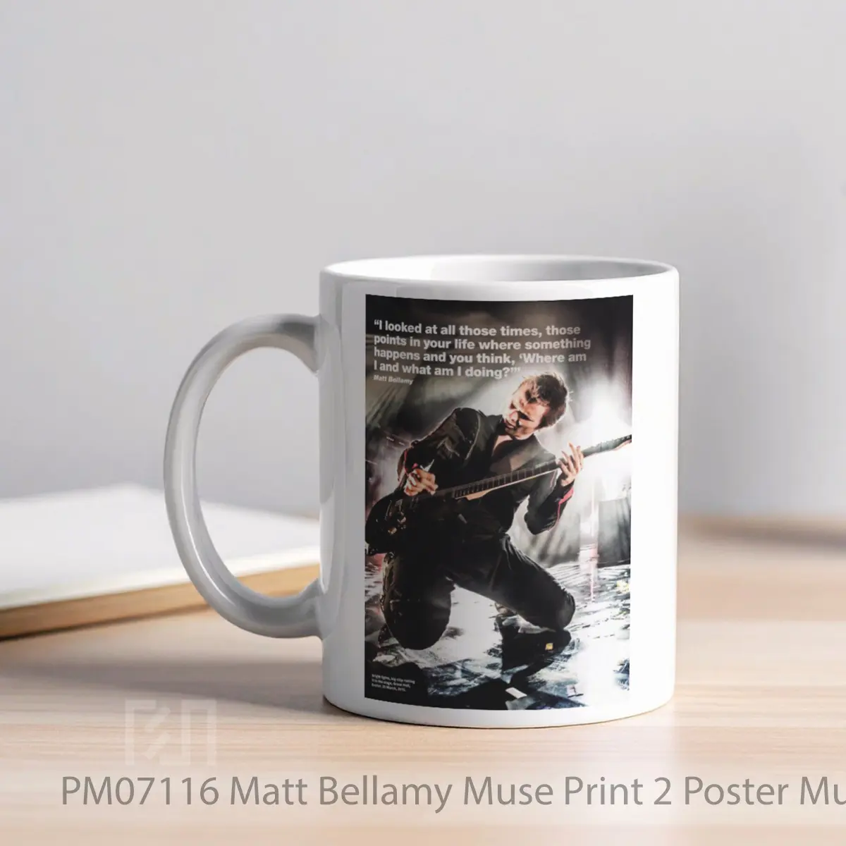 Mug Matt Bellamy Muse Print 2 MPM07116 - All-side / Desain