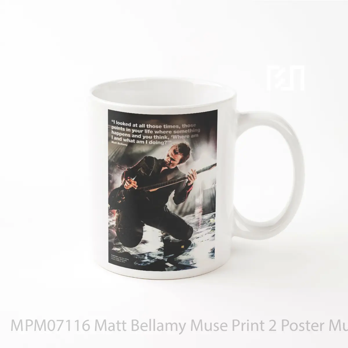 Mug Matt Bellamy Muse Print 2 MPM07116