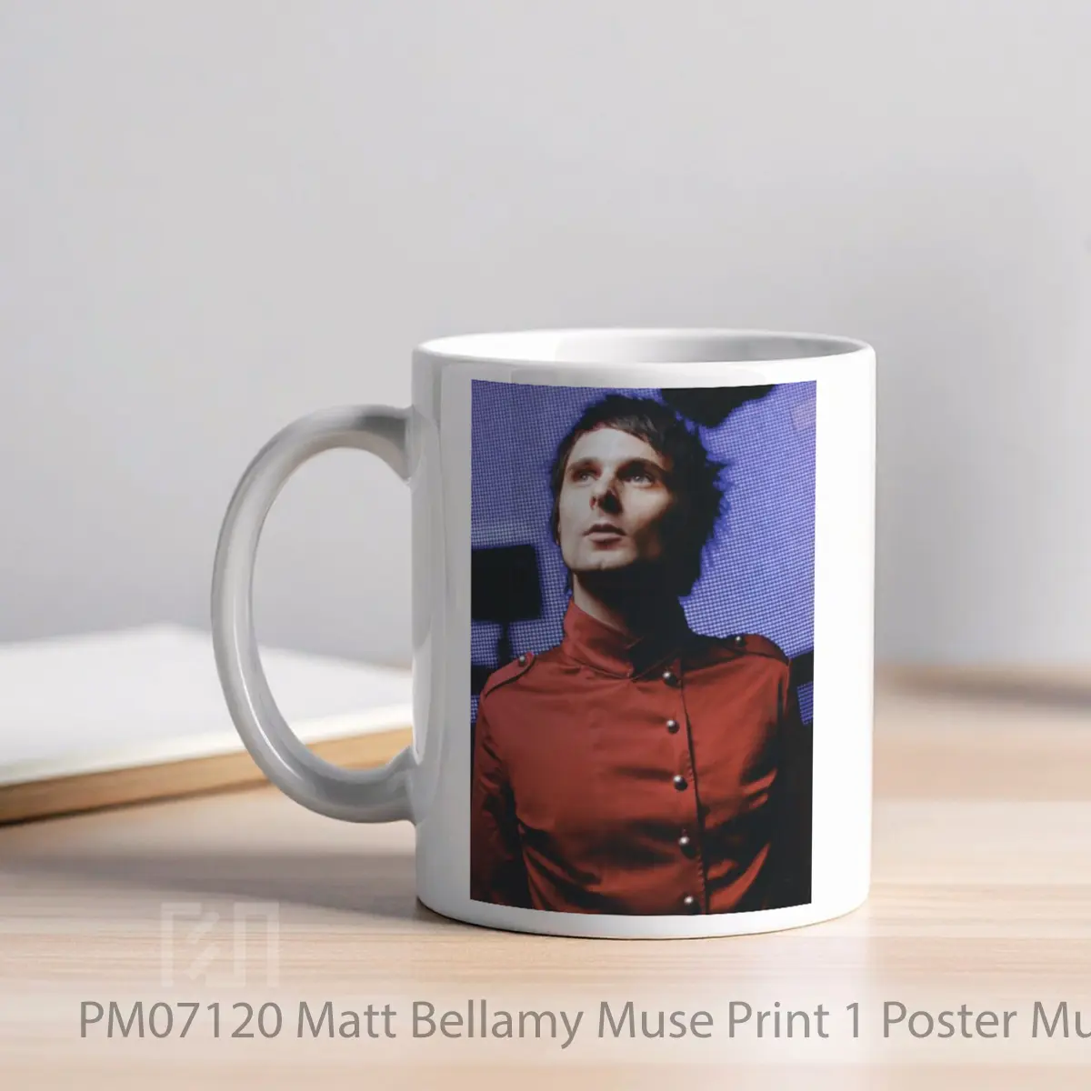Mug Matt Bellamy Muse Print 1 MPM07120 - All-side / Desain