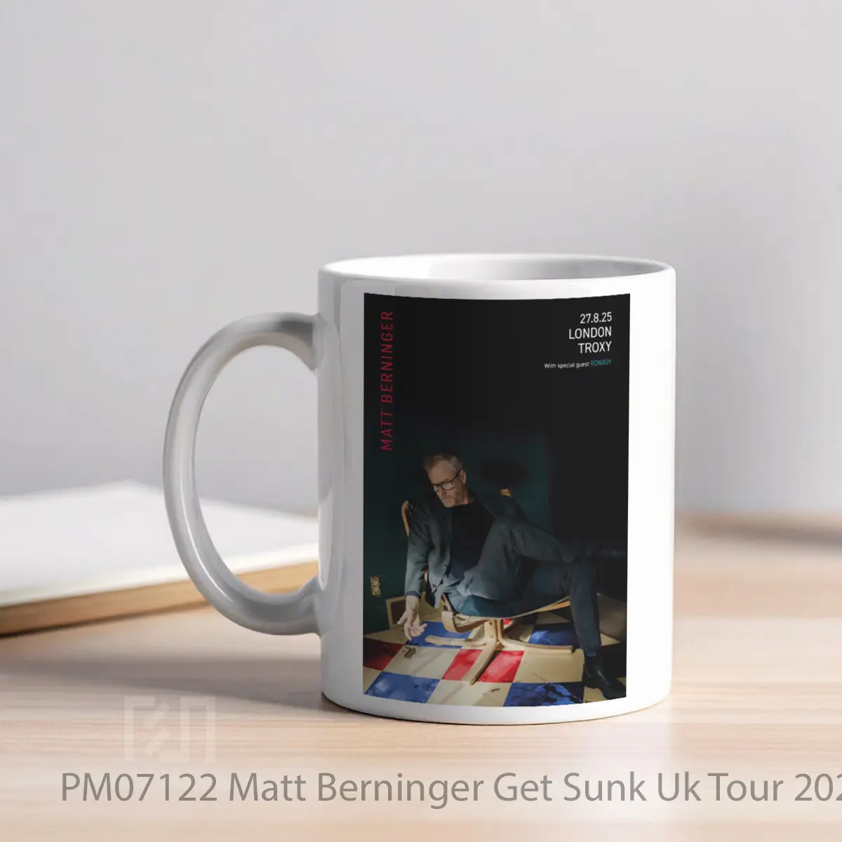 Mug Matt Berninger Get Sunk Uk Tour 2025 MPM07122 - All-side / Desain