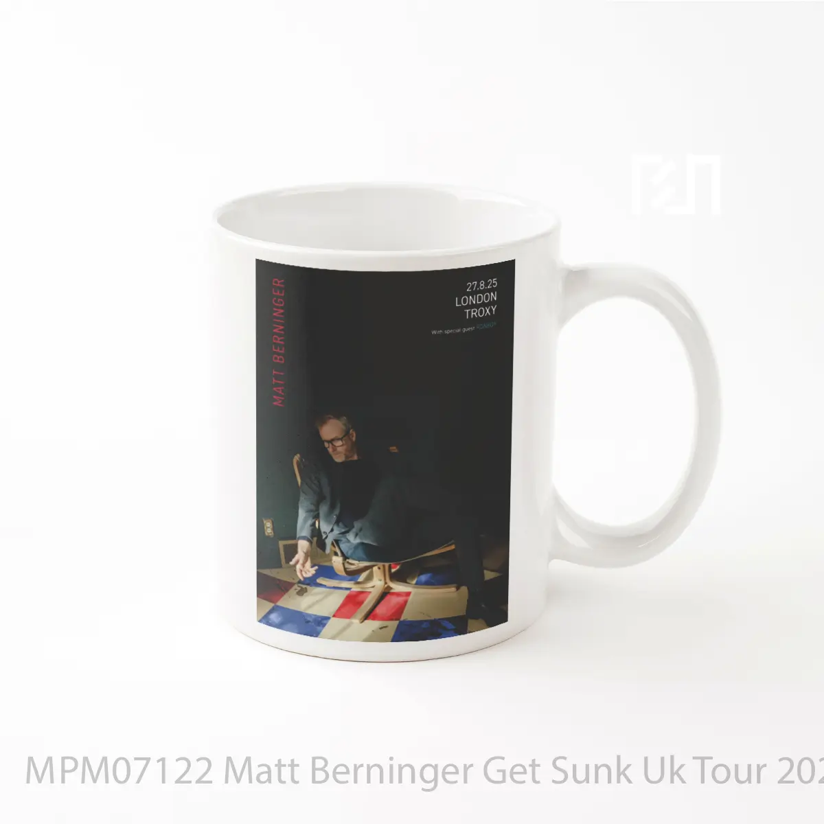 Mug Matt Berninger Get Sunk Uk Tour 2025 MPM07122