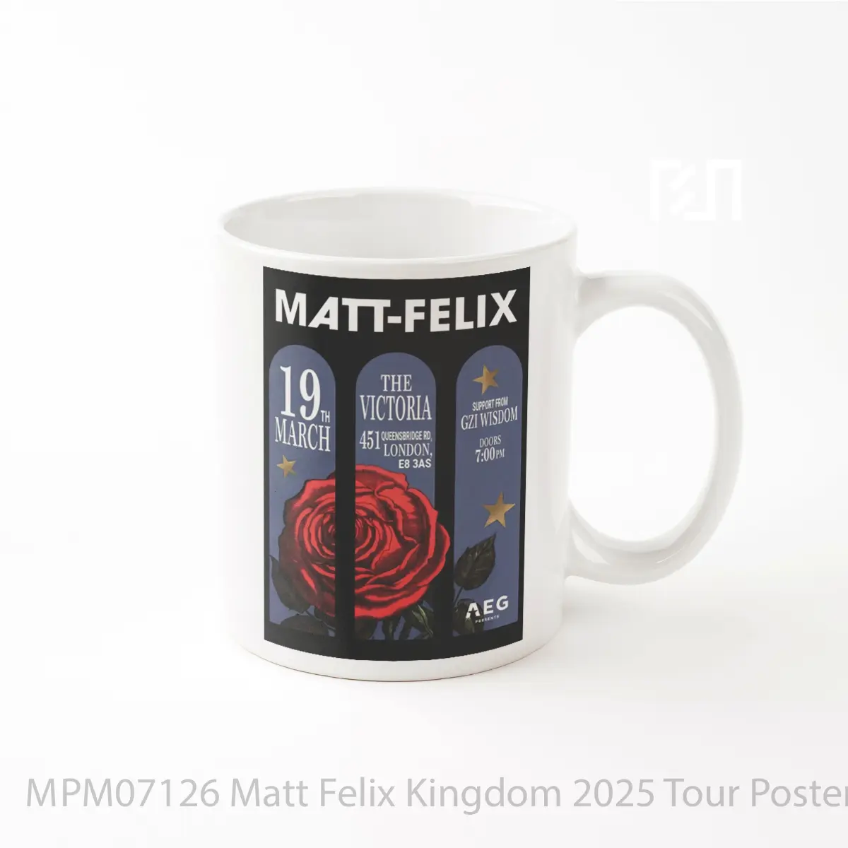Mug Matt Felix Kingdom 2025 Tour MPM07126