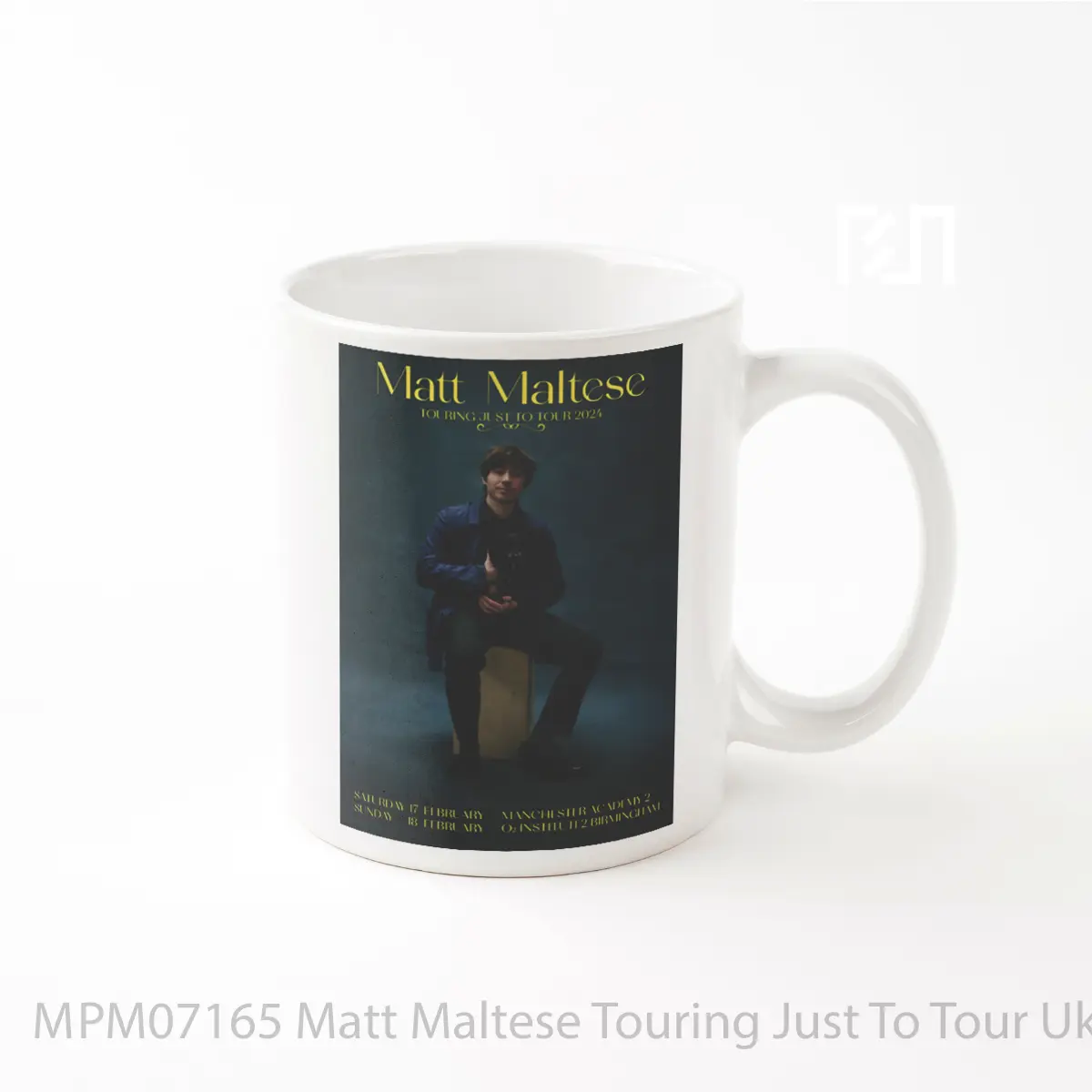 Mug Matt Maltese Touring Just To Tour Uk Tour 2024 MPM07165