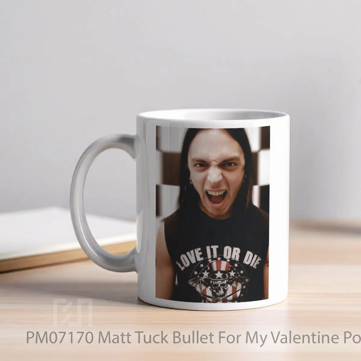 Mug Matt Tuck Bullet For My Valentine MPM07170 - All-side / Desain