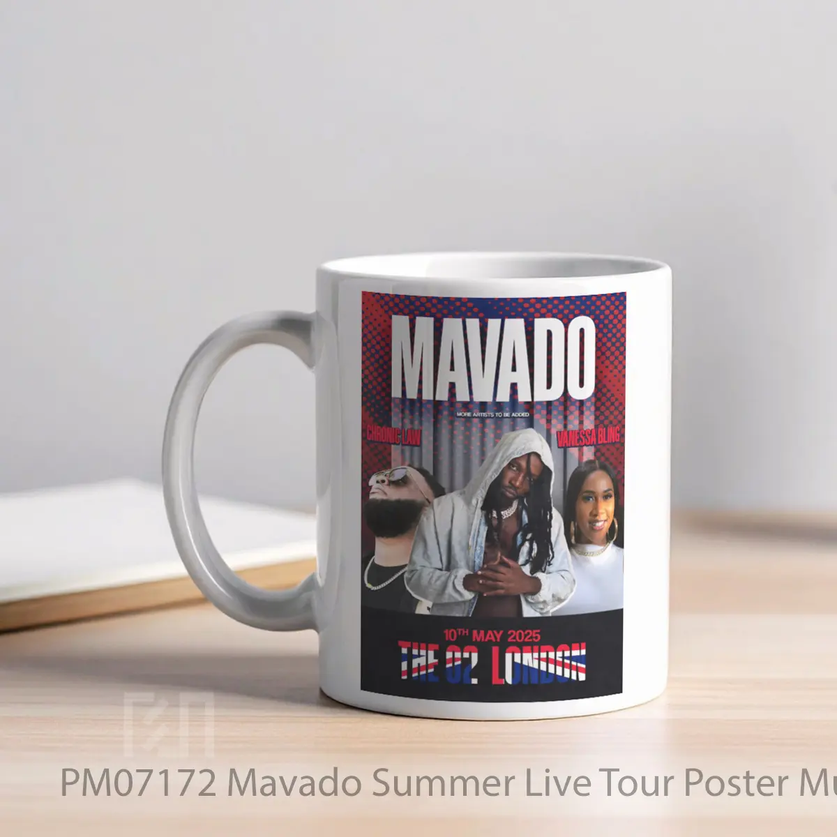 Mug Mavado Summer Live Tour MPM07172 - All-side / Desain