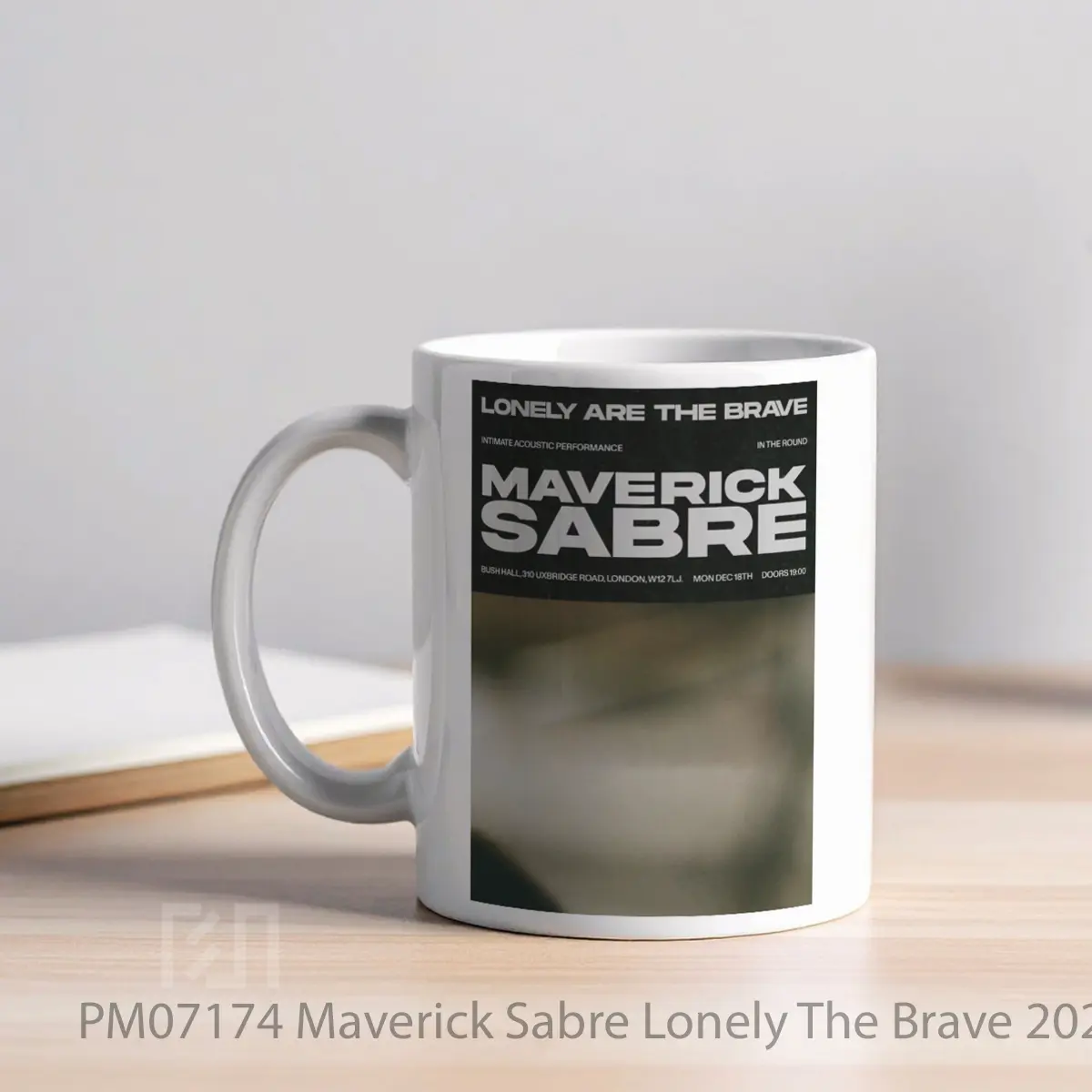 Mug Maverick Sabre Lonely The Brave 2023 Tour MPM07174 - All-side / Desain