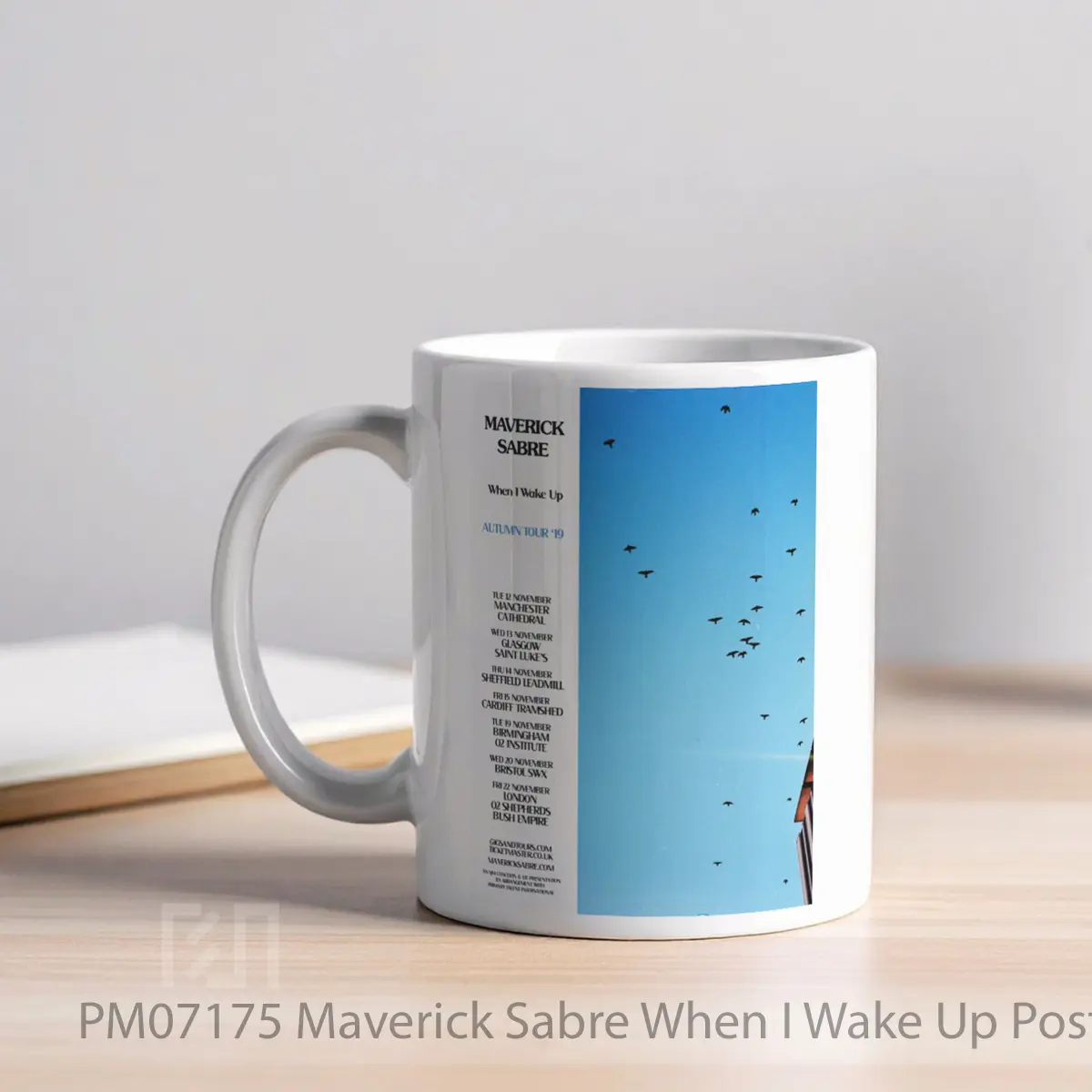 Mug Maverick Sabre When I Wake Up MPM07175 - All-side / Desain