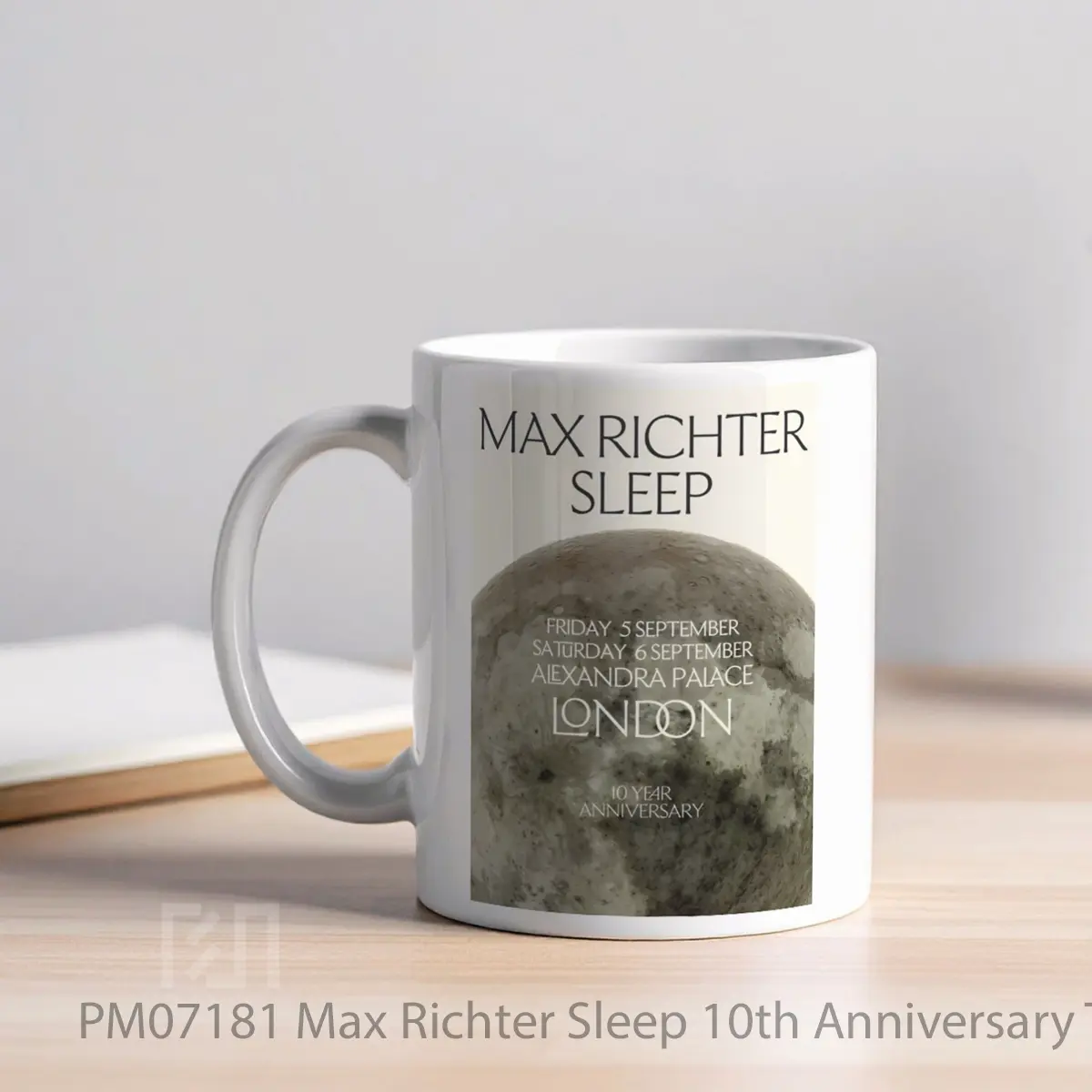 Mug Max Richter Sleep 10th Anniversary Tour 2025 MPM07181 - All-side / Desain