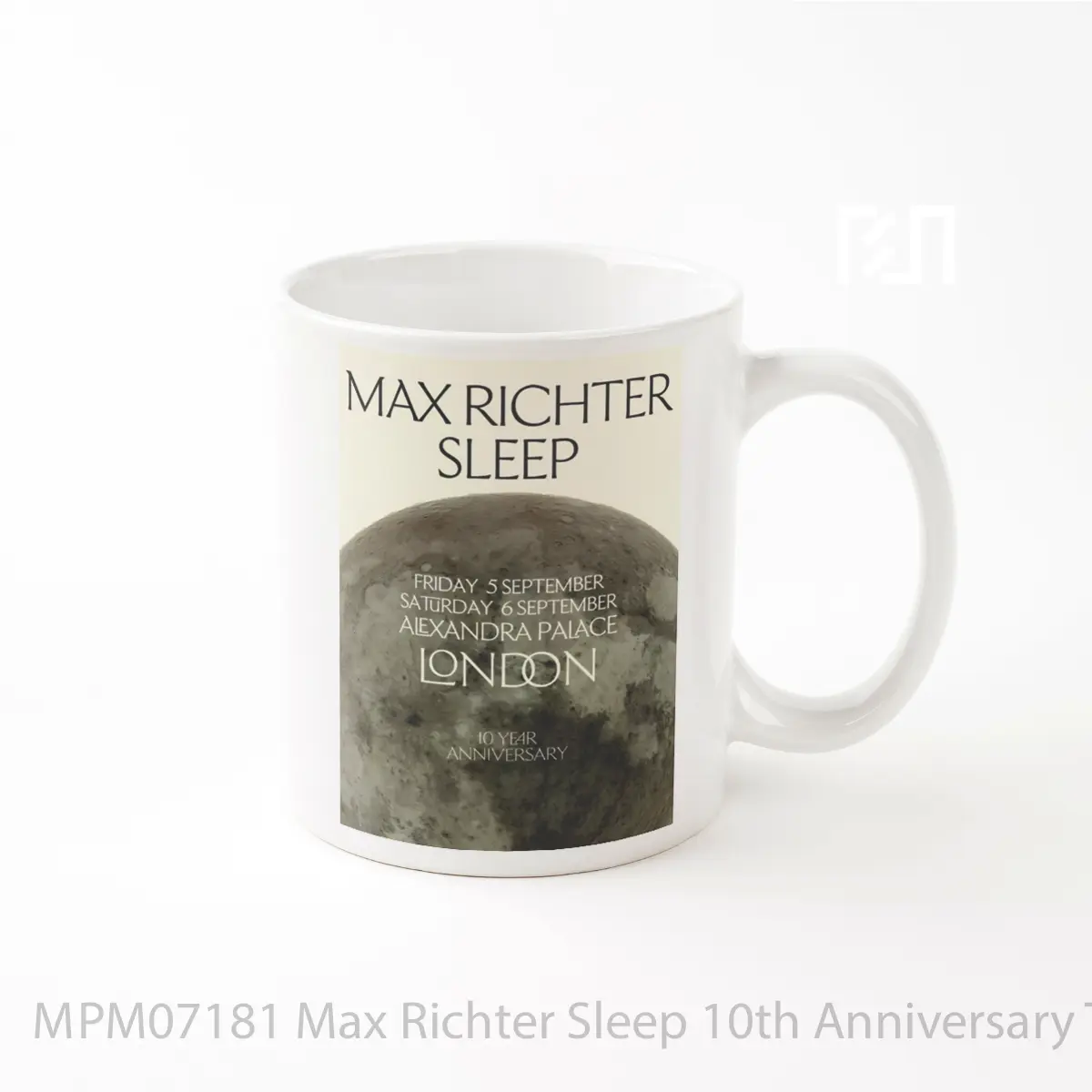 Mug Max Richter Sleep 10th Anniversary Tour 2025 MPM07181