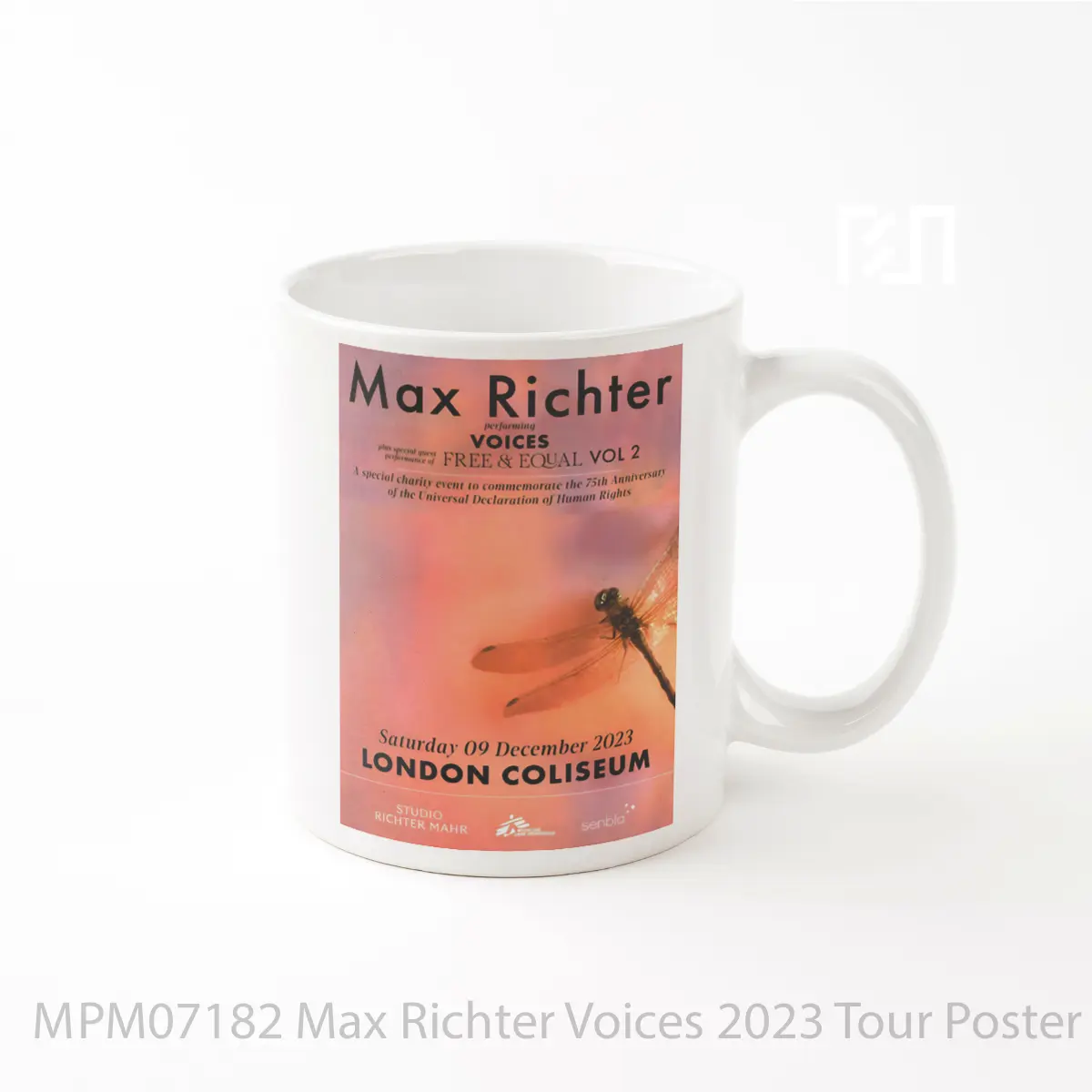 Mug Max Richter Voices 2023 Tour MPM07182