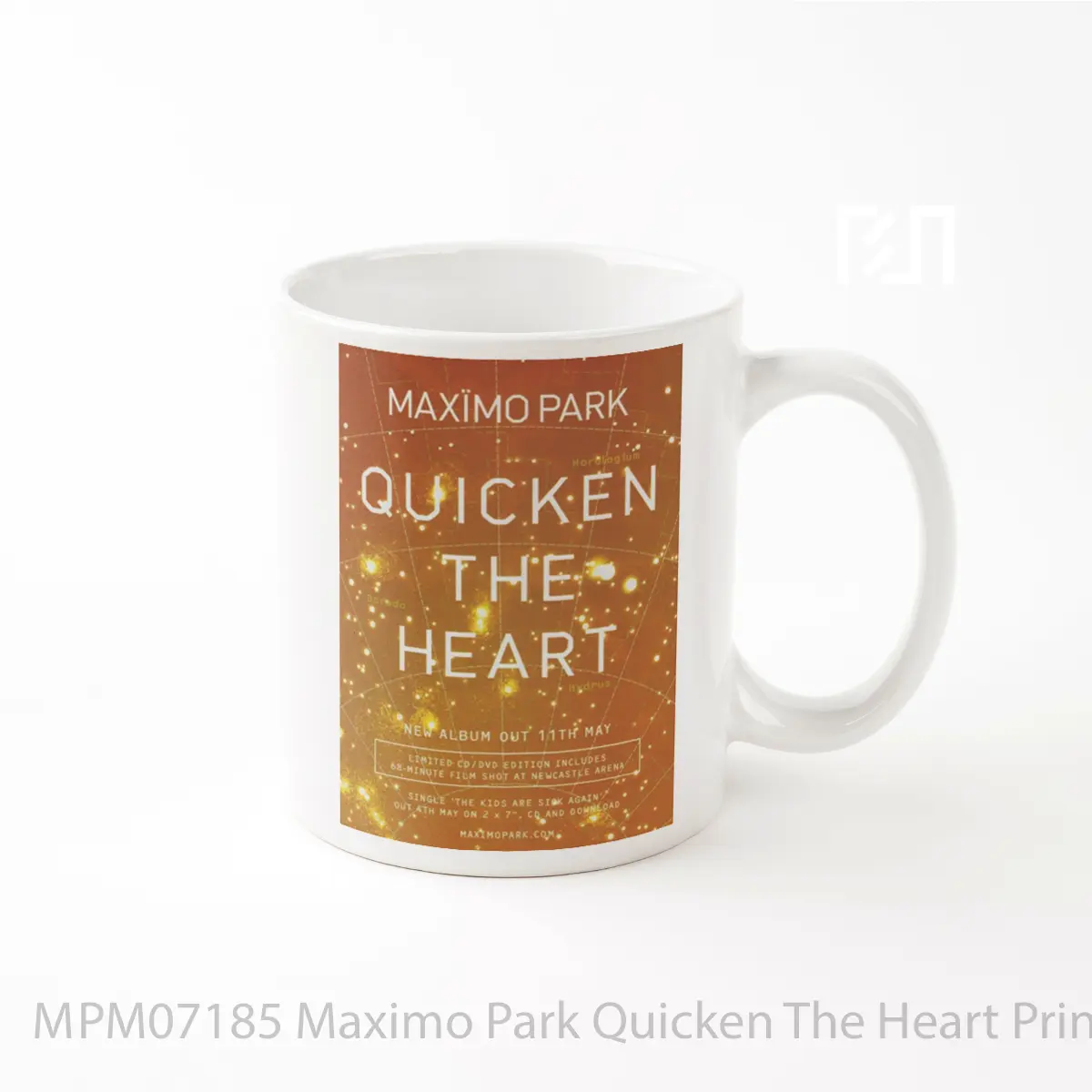 Mug Maximo Park Quicken The Heart Print MPM07185