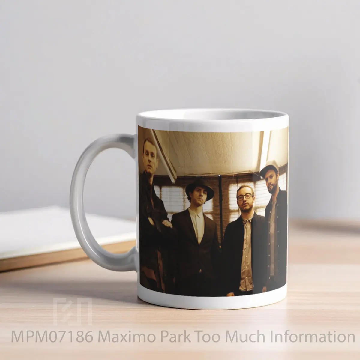 Mug Maximo Park Too Much Information 1 MPM07186 - All-side / Desain