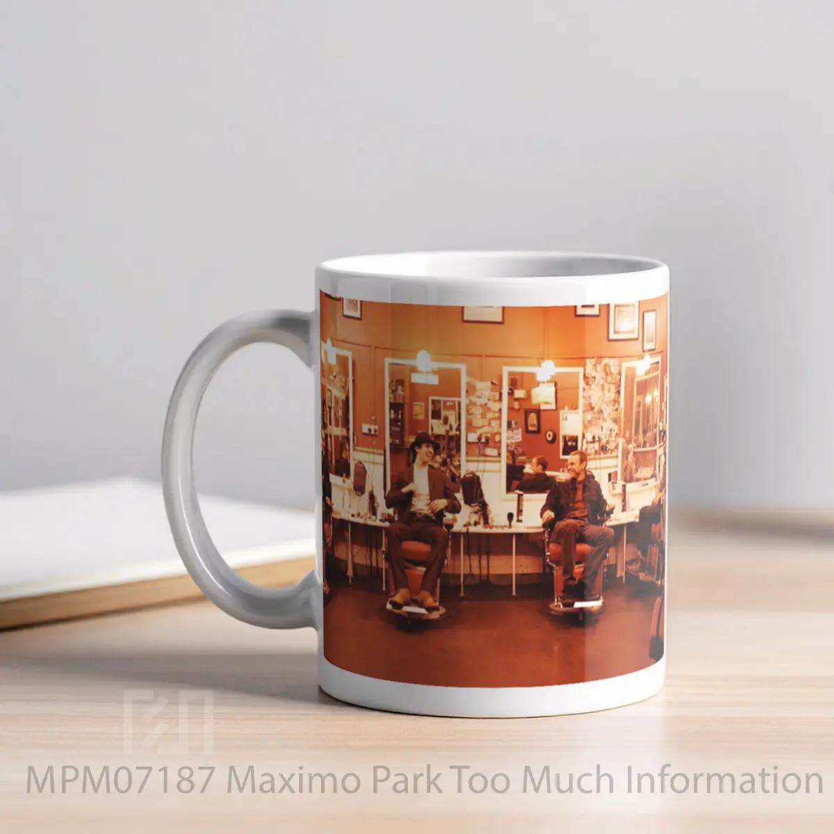 Mug Maximo Park Too Much Information 2 MPM07187 - All-side / Desain
