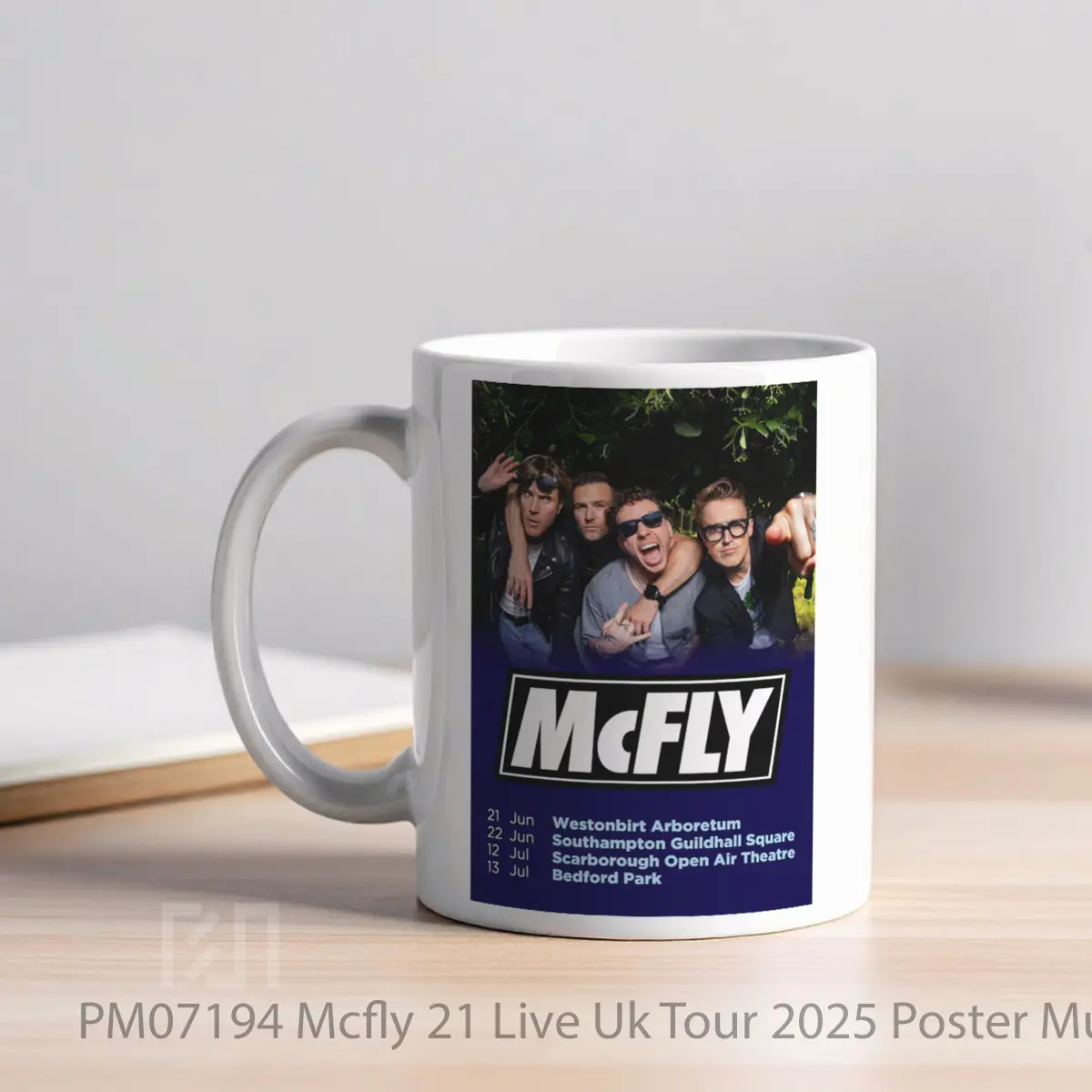 Mug Mcfly 21 Live Uk Tour 2025 MPM07194 - All-side / Desain