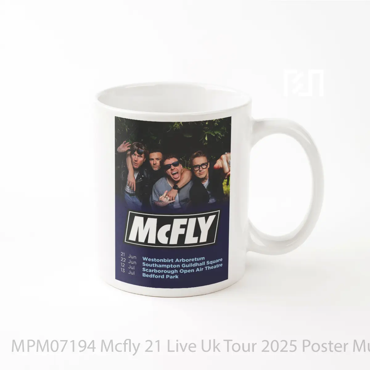 Mug Mcfly 21 Live Uk Tour 2025 MPM07194
