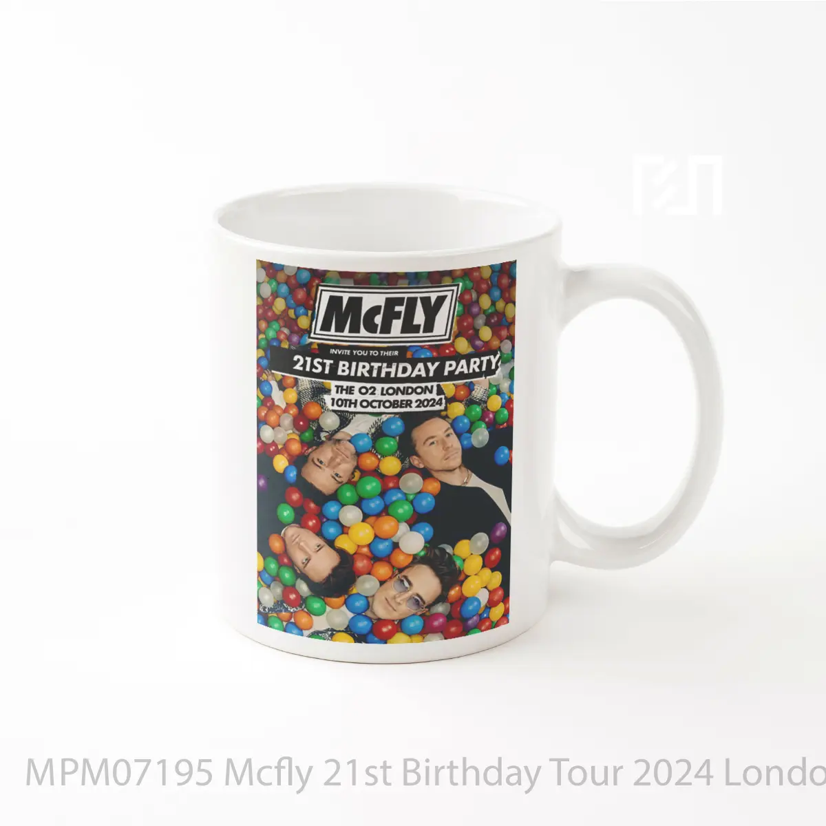 Mug Mcfly 21st Birthday Tour 2024 London O2 Arena MPM07195